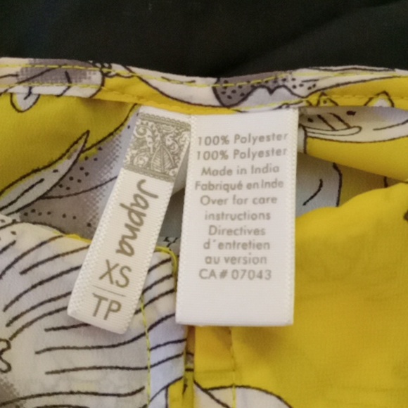 Japna XS Yellow Foral, cold shoulder dress - Picture 4 of 11